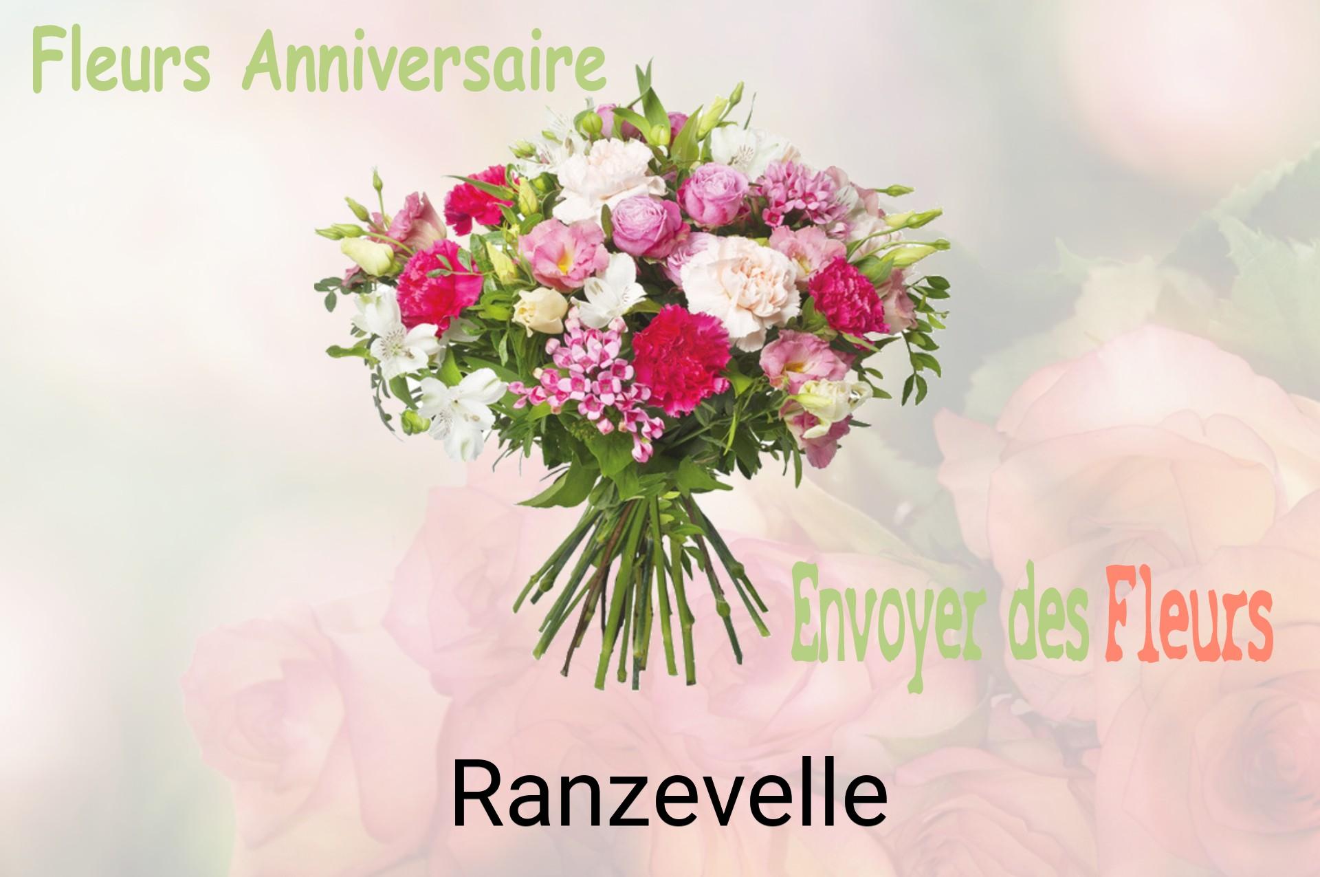 Bouquet de fleurs d’anniversaire livré à Ranzevelle